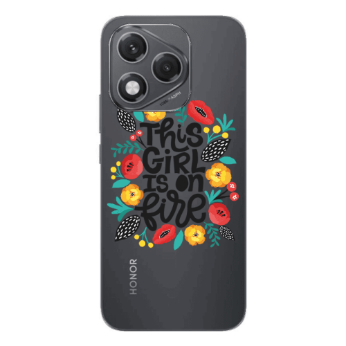 Honor 400 Lite This Girl Transparent Silicone TPU Θήκη