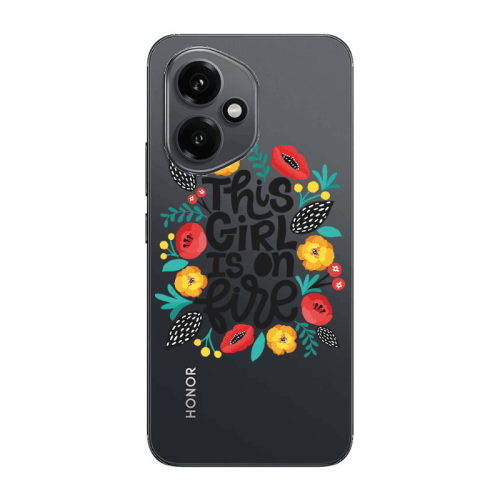 Honor Magic 400 This Girl Transparent Silicone TPU Θήκη