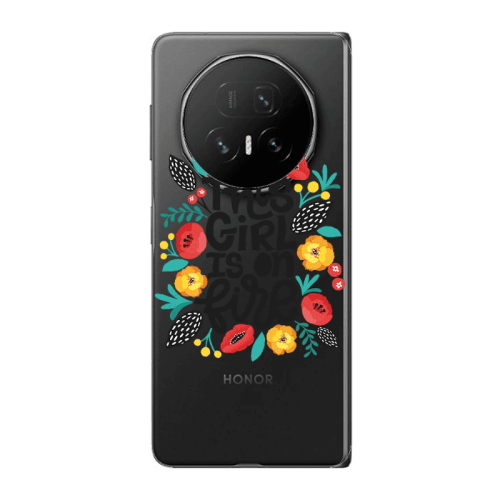 Honor Magic V5 This Girl Transparent Silicone TPU Θήκη