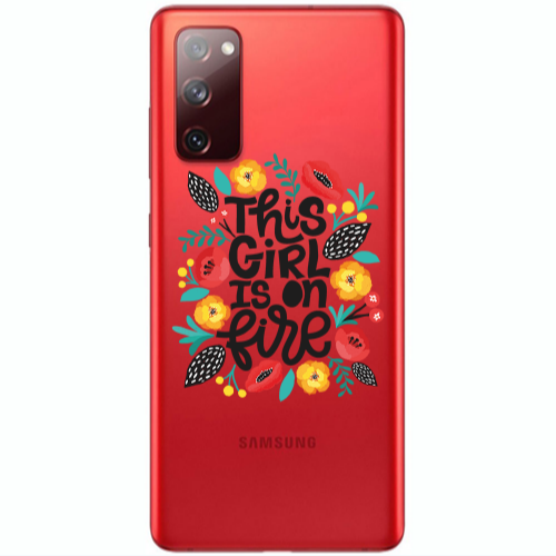 Samsung S20 FE This Girl Transparent Silicone TPU Θήκη