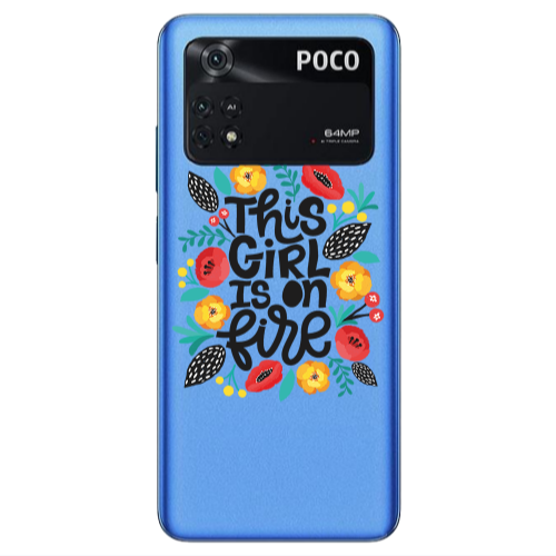 Xiaomi Poco M4 Pro 4G This Girl Transparent Silicone TPU Θήκη