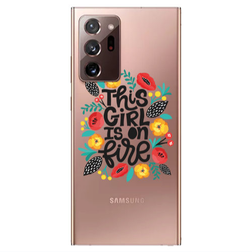 Samsung Note 20 Ultra This Girl Transparent Silicone TPU Θήκη