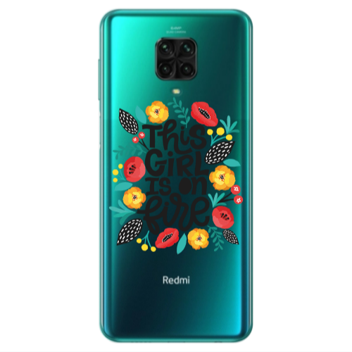 Xiaomi Redmi Note 9S This Girl Transparent Silicone TPU Θήκη