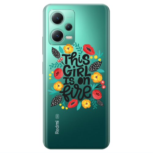 Xiaomi Redmi Note 12 Pro 5G This Girl Transparent Silicone TPU Θήκη