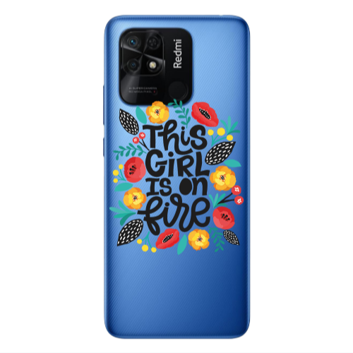 Xiaomi Poco C40 This Girl Transparent Silicone TPU Θήκη