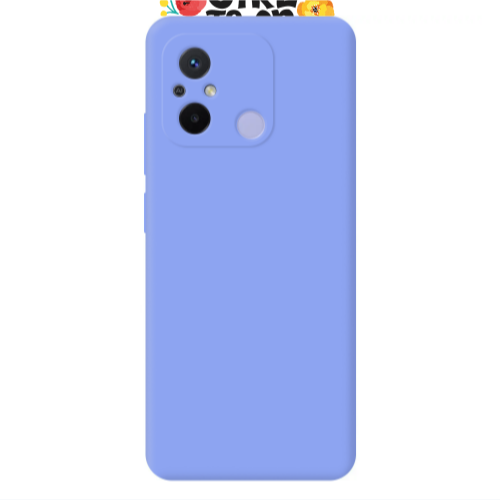 Xiaomi Redmi 12C This Girl Light Purple Colored Silicone TPU Θήκη