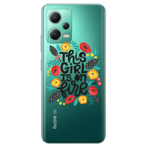 Xiaomi Redmi Note 12 Pro Plus 5G This Girl Transparent Silicone TPU Θήκη