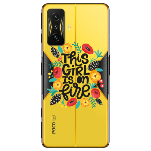Xiaomi Poco F4 Gt This Girl Transparent Silicone TPU Θήκη