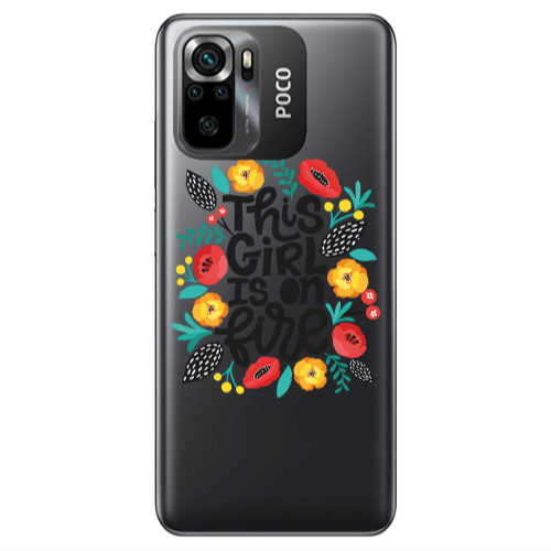 Xiaomi Poco M5 s This Girl Transparent Silicone TPU Θήκη