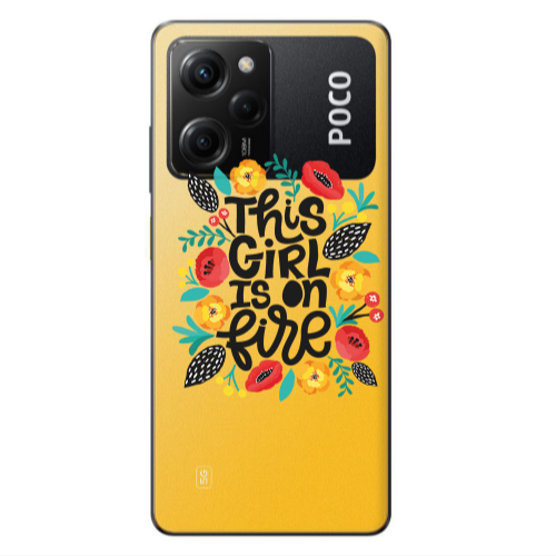 Xiaomi Poco X5 Pro This Girl Transparent Silicone TPU Θήκη