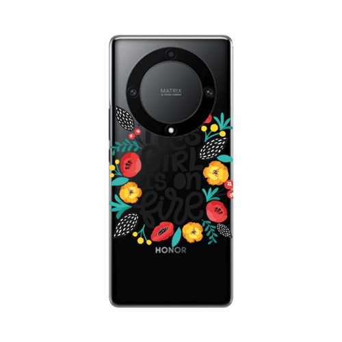 Honor Magic5 Lite 5G This Girl Transparent Silicone TPU Θήκη