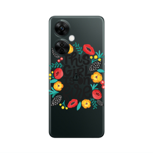Oneplus Nord CE 3 Lite 5G This Girl Transparent Silicone TPU Θήκη