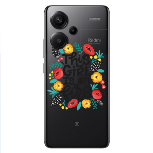 Xiaomi Redmi Note 13 Pro+ 5G  This Girl Transparent Silicone TPU Θήκη