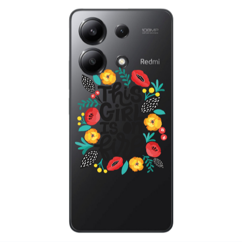 Xiaomi Redmi Note 13 4G This Girl Transparent Silicone TPU Θήκη
