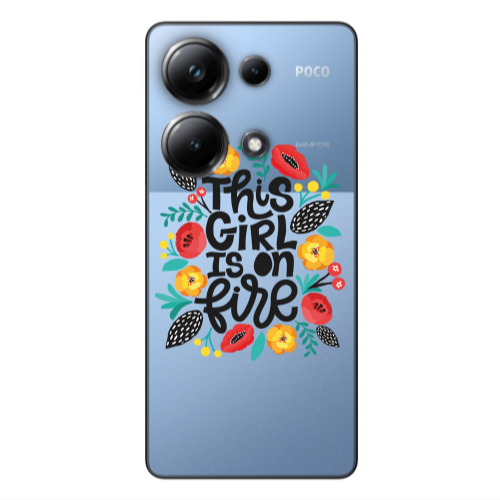 Xiaomi Poco M6 Pro 4G This Girl Transparent Silicone TPU Θήκη