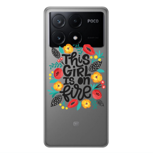 Xiaomi Poco X6Pro 5G This Girl Transparent Silicone TPU Θήκη
