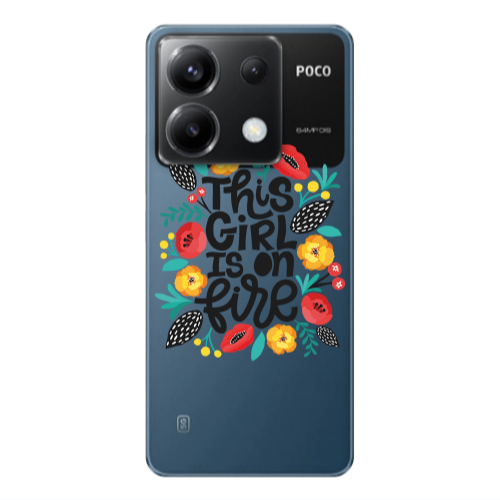 Xiaomi Poco X6 5G This Girl Transparent Silicone TPU Θήκη