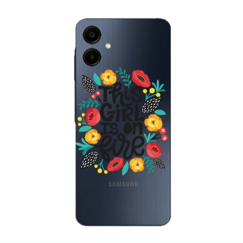 Samsung A06 This Girl Transparent Silicone TPU Θήκη