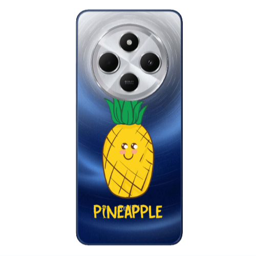 Xiaomi Redmi 14c Pineapple Transparent Silicone TPU Θήκη