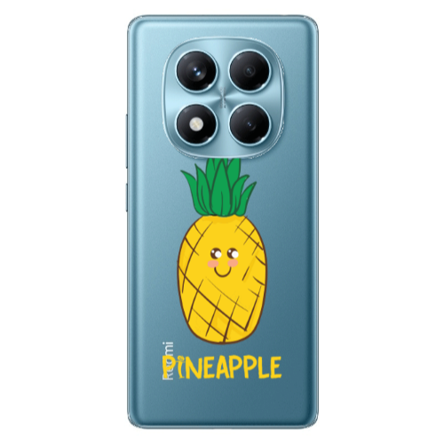Xiaomi Redmi Note 14 Pro Pineapple Transparent Silicone TPU Θήκη