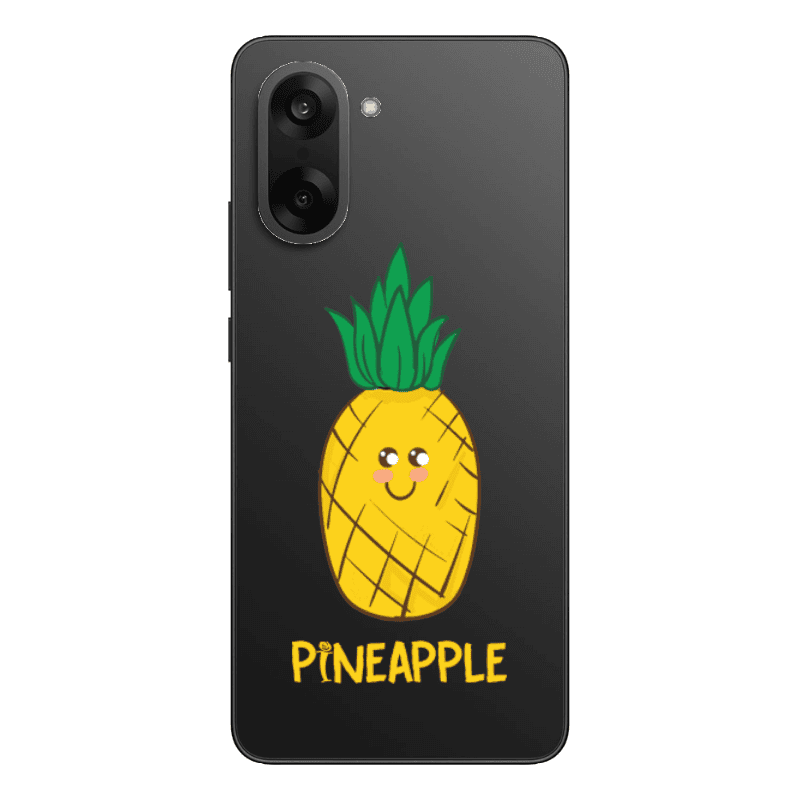 Oneplus Nord CE 5 Pineapple Transparent Silicone TPU Θήκη