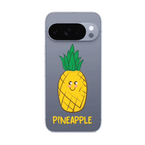 Google Pixel 10 Pro Pineapple Transparent Silicone TPU Θήκη