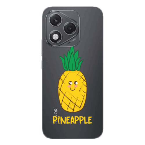 Honor 400 Lite Pineapple Transparent Silicone TPU Θήκη
