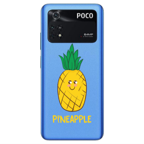 Xiaomi Poco M4 Pro 4G Pineapple Transparent Silicone TPU Θήκη