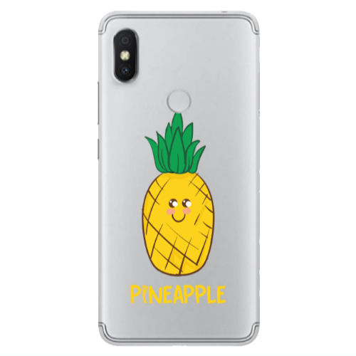 Xiaomi Redmi S2 Pineapple Transparent Silicone TPU Θήκη