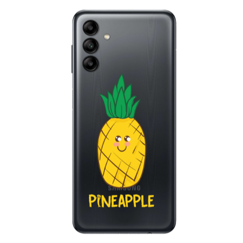 Samsung A13 5G Pineapple Transparent Silicone TPU Θήκη