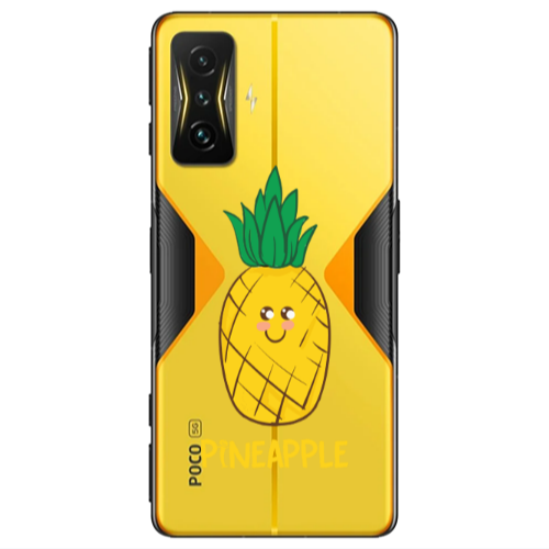 Xiaomi Poco F4 Gt Pineapple Transparent Silicone TPU Θήκη