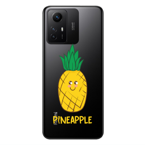 Xiaomi Redmi Note 12s Pineapple Transparent Silicone TPU Θήκη