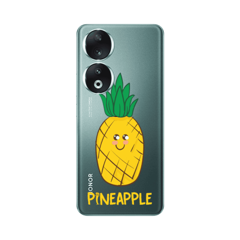 Honor 90 5G Pineapple Transparent Silicone TPU Θήκη
