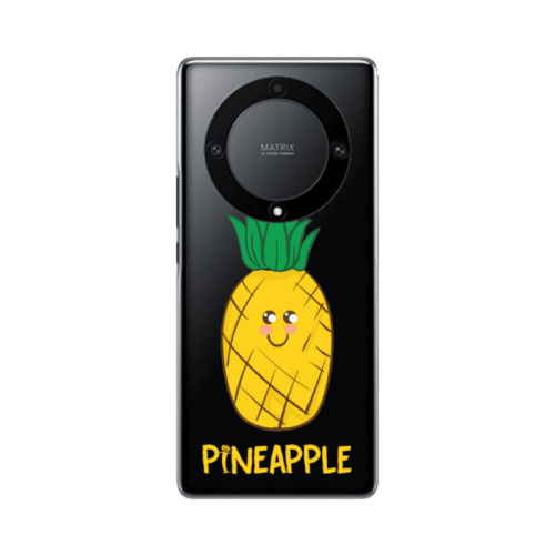 Honor Magic5 Lite 5G Pineapple Transparent Silicone TPU Θήκη