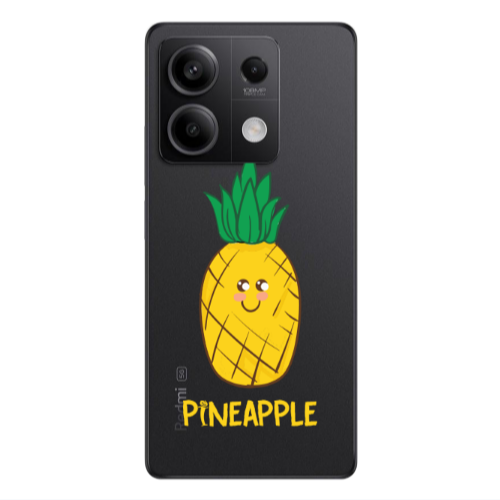 Xiaomi Redmi Note 13 5G Pineapple Transparent Silicone TPU Θήκη