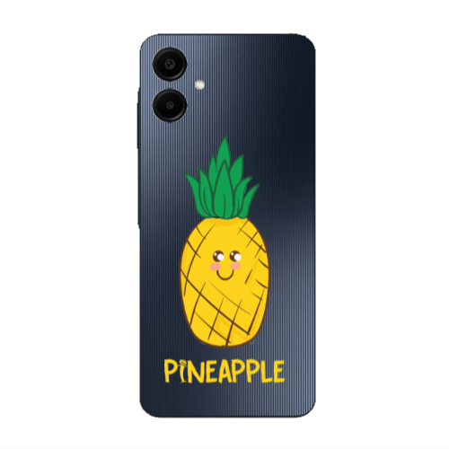 Samsung A06 Pineapple Transparent Silicone TPU Θήκη