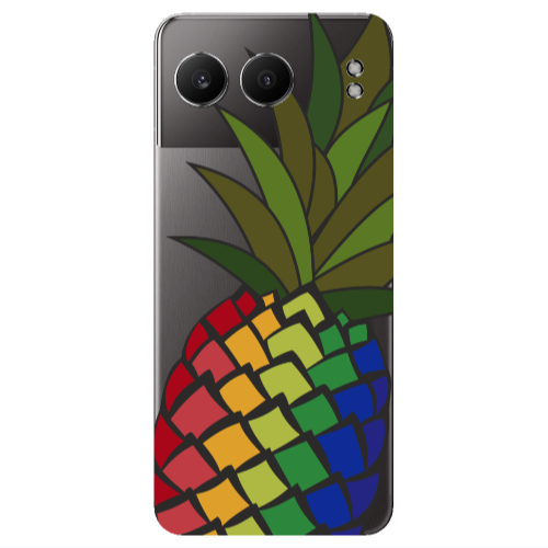 Oneplus Nord 4 Pineapple 2 Transparent Silicone TPU Θήκη