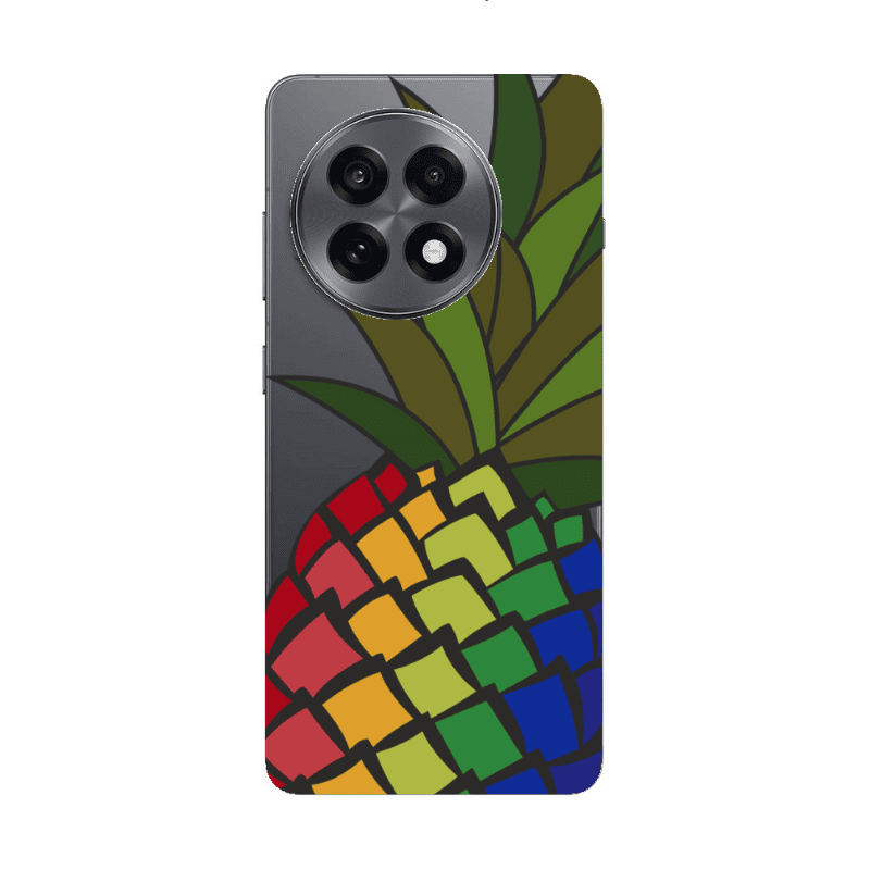 Oneplus 13 5G Pineapple 2 Transparent Silicone TPU Θήκη