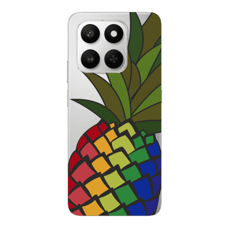 Honor Magic 400 Smart Pineapple 2 Transparent Silicone TPU Θήκη
