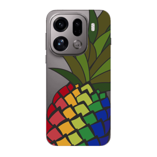 Oppo Find X9 Pro Pineapple 2 Transparent Silicone TPU Θήκη