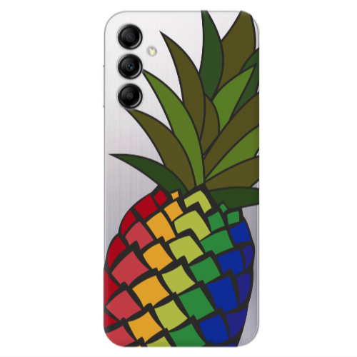 Samsung A14 5G Pineapple 2 Transparent Silicone TPU Θήκη