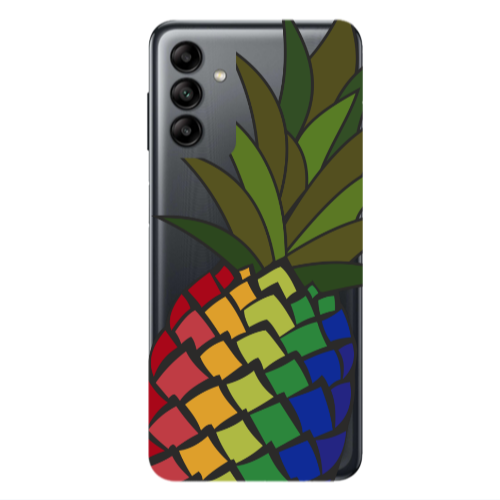 Samsung A13 5G Pineapple 2 Transparent Silicone TPU Θήκη