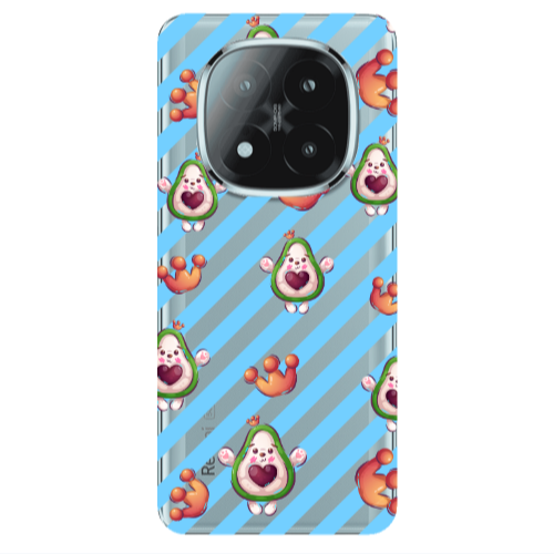 Xiaomi Redmi Note 14 Pro + 5g king avocado Transparent Silicone TPU Θήκη