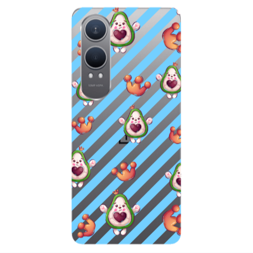 Oneplus Nord Ce 4 lite king avocado Transparent Silicone TPU Θήκη