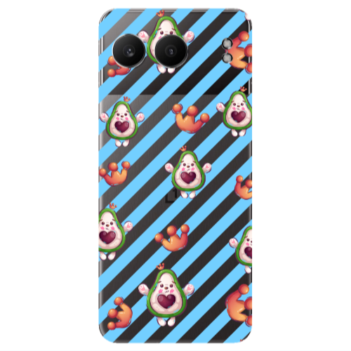 Oneplus Nord 4 king avocado Transparent Silicone TPU Θήκη