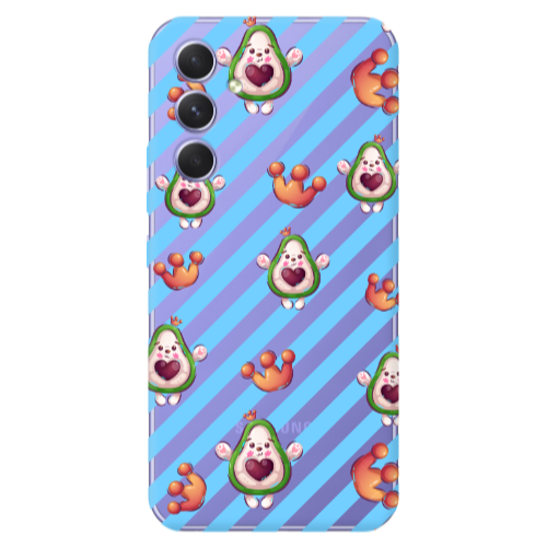 Samsung A56 king avocado Transparent Silicone TPU Θήκη