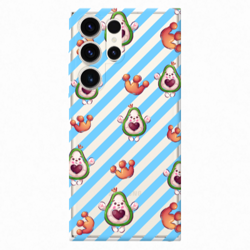 Samsung S25 Ultra king avocado Transparent Silicone TPU Θήκη