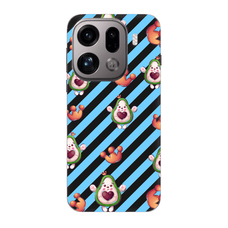 Oppo Find X9 Pro king avocado Black Colored Silicone TPU Θήκη