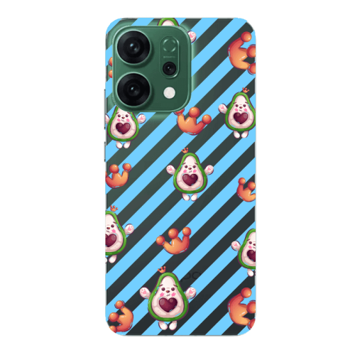 Oppo RENO 14 king avocado Transparent Silicone TPU Θήκη