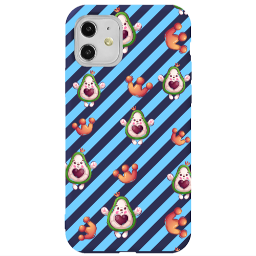 Apple iPhone 11  king avocado Dark blue Colored Silicone TPU Θήκη